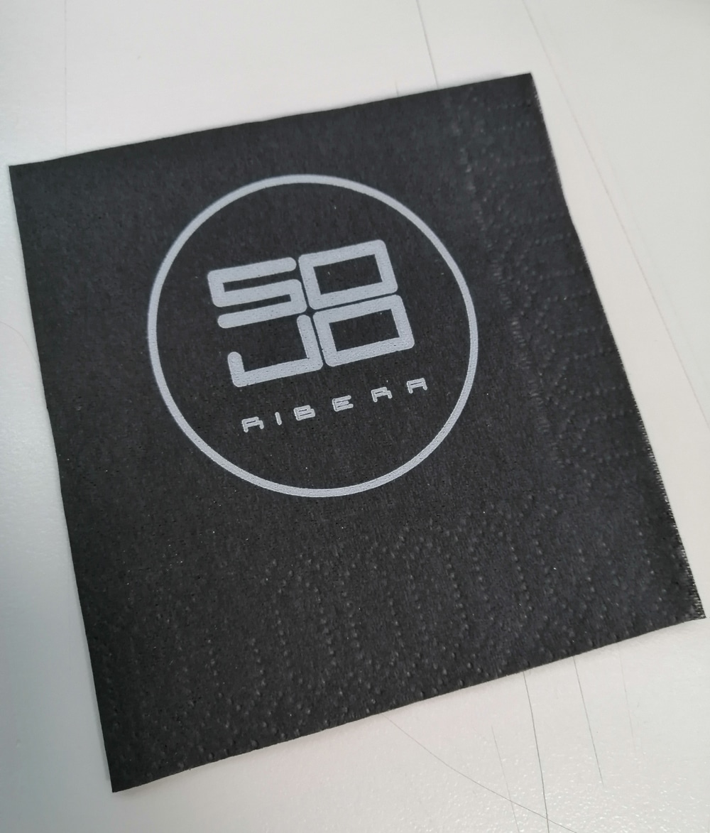 Impresión de servilletas personalizadas de papel